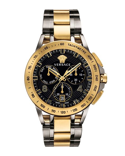 gold versace watches men|versace watch price.